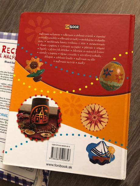 Knihy pre deti tvorenie a varenie, 