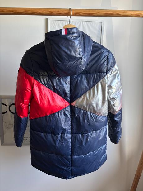 Tommy hilfiger obojstranná bunda, tommy hilfiger,s