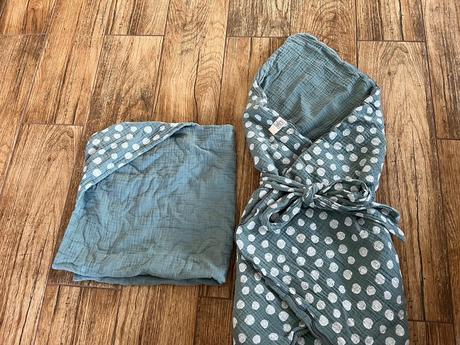 Ľahký letný mušelinový set pre bábätko bellou, 