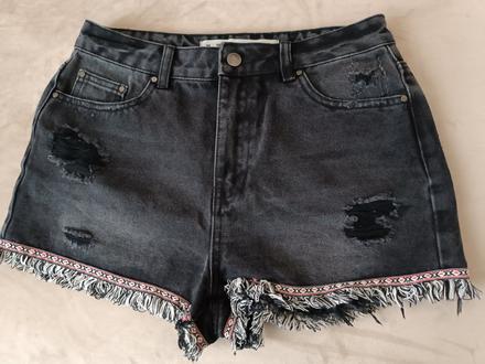 Kraťasy, denim,38