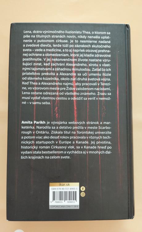 Amita parikh - cirkusový vlak, 