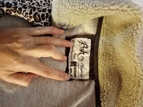 Mikina s kozusinovym golierom, bershka,s