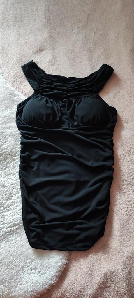 Čierne spoločenské tričko, s