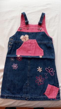 Rifľové šaty palomino v.122, palomino,122