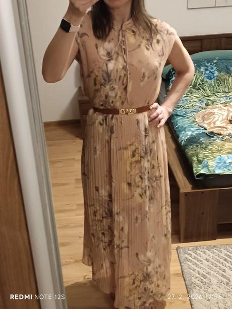 Dlhé letné šaty, h&m,m