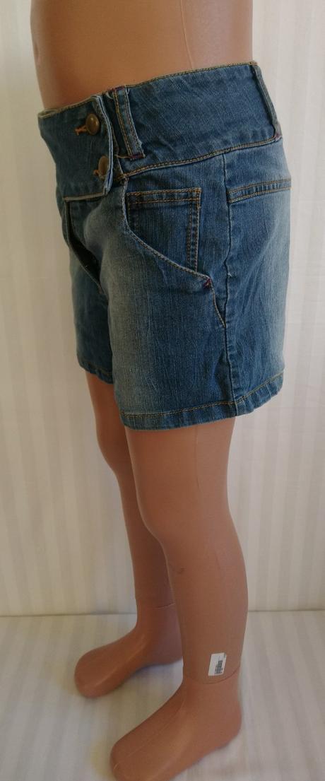 Dievčenské modré elastické šortky, toutcomptefait, 128