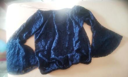 Blúzka s rozšírenými rukávmi, m