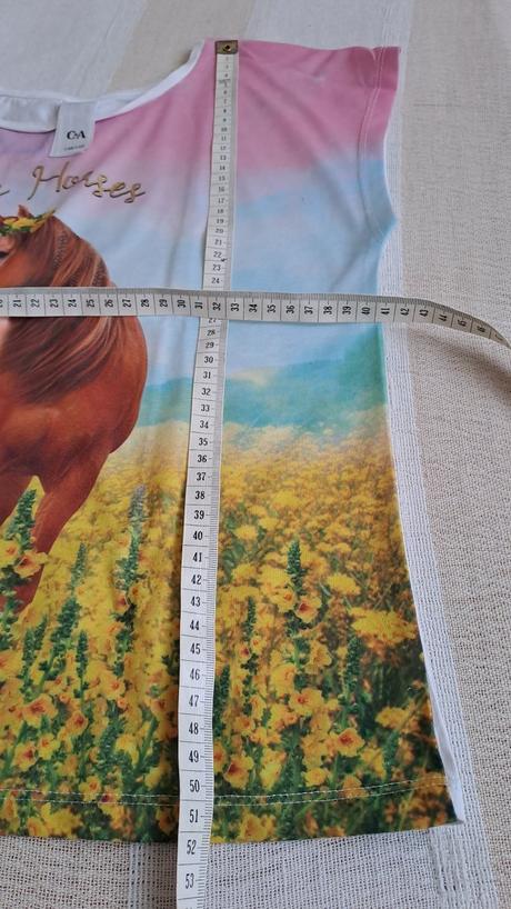 Tričko kôň 146, c&a,146