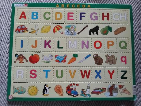 Puzzle abeceda,