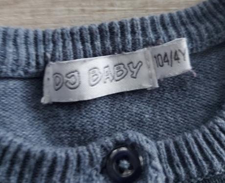 Pletené šaty s hviezdičkami, 104