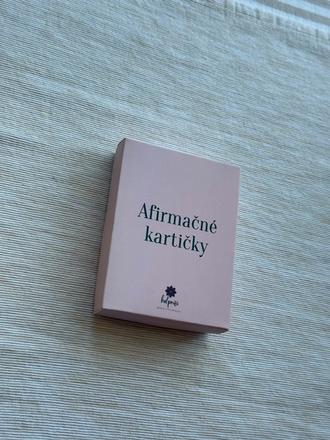 Afirmačné kartičky,