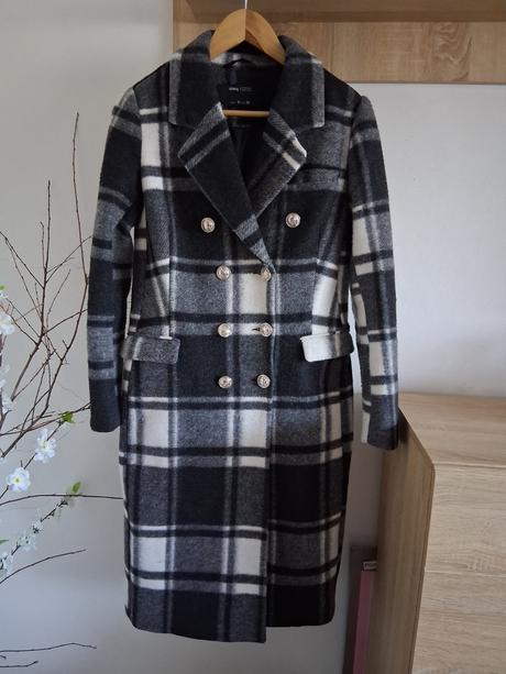 Kockovaný kabát, sinsay,s