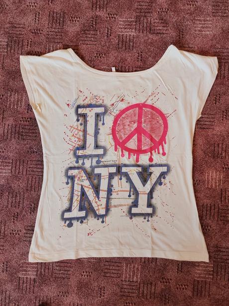 Dámske tričko, new yorker,m