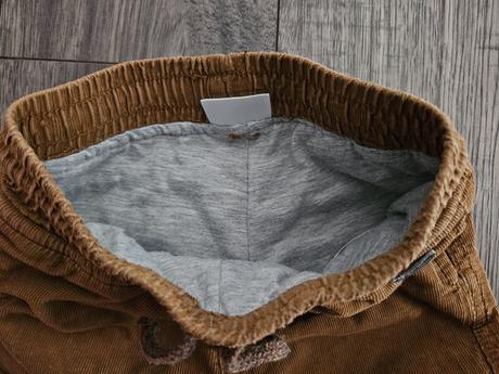 Podšité hnedé nohavice 80, pepco,80