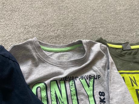 Detské trička dlhy rukáv, 110