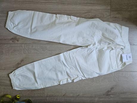 Biele letné nohavice bershka, bershka,xs