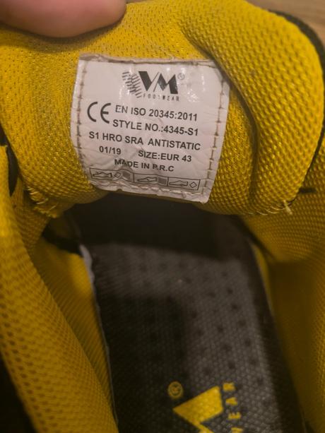 Bezpečnostná pracovná obuv vm nashville 4345-s1, 43