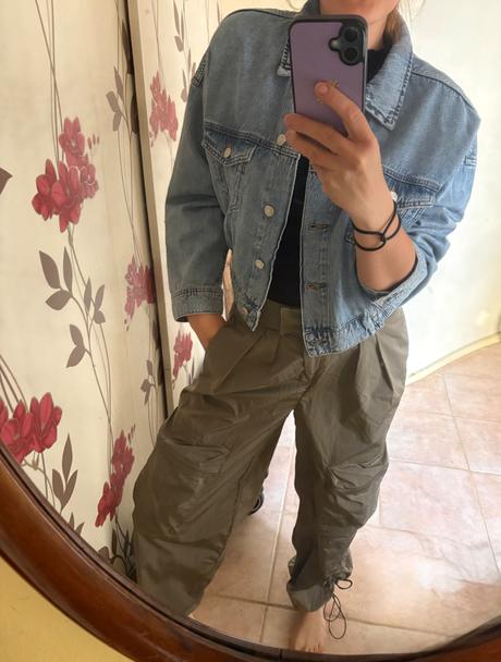 Džínsova bomber bunda, only,l