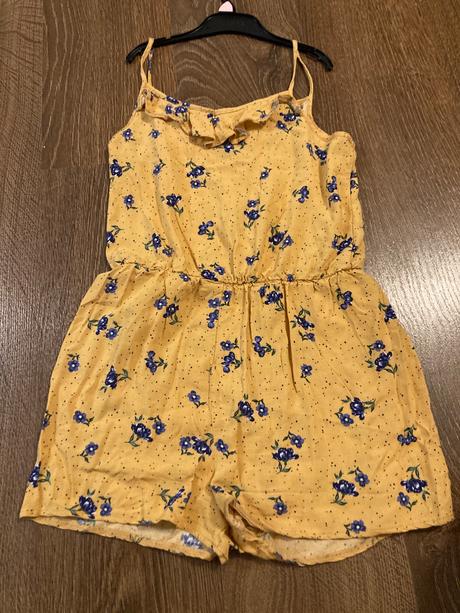 Overal horčicový, primark,152