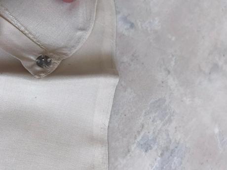 Hodvábny golier na šaty/blúzku, 