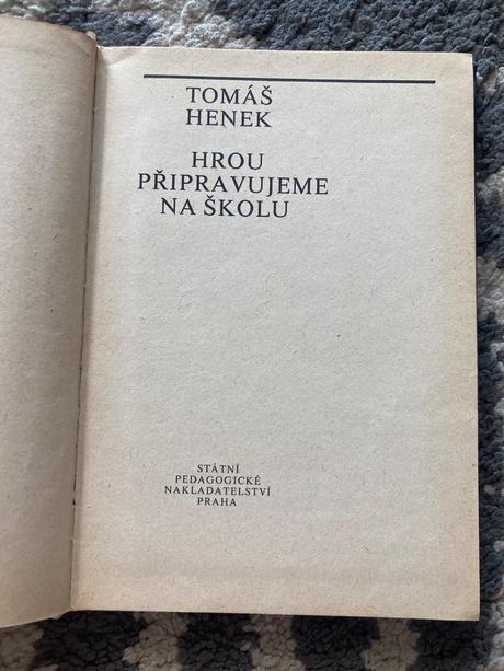 Hrou připravujeme na školu - tomáš henek (1983), 