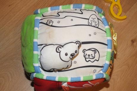 Interaktivne zvukove kocky vyborny stav, 