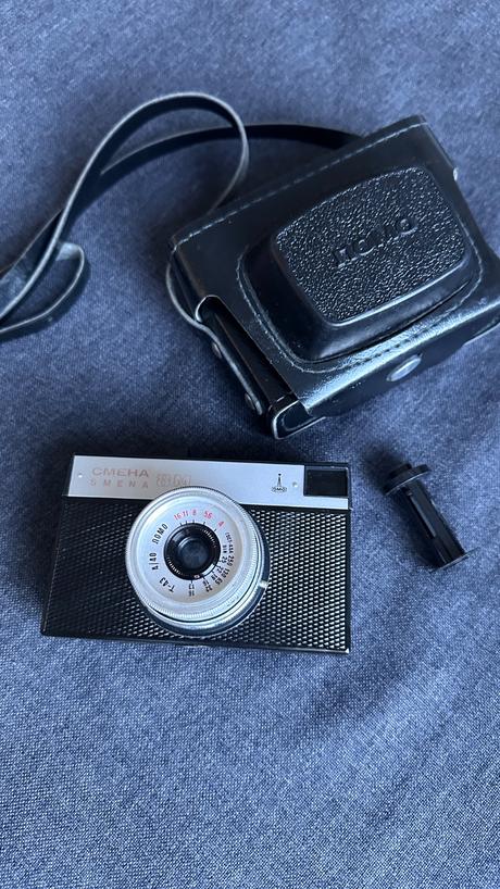 Retro fotoaparat smena 8m s puzdrom,