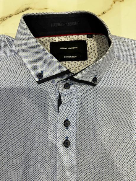 Pánska košeľa modrá, xl