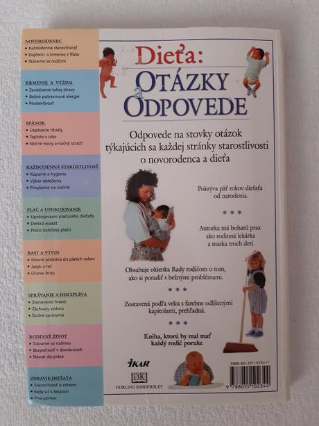 Kniha " dieťa - otázky a odpovede ", 