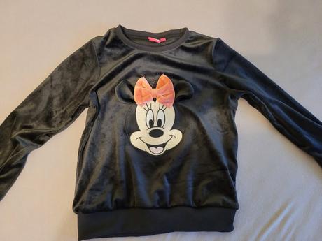 Disney mikina-minie-veľ.134-ako nová, disney,134