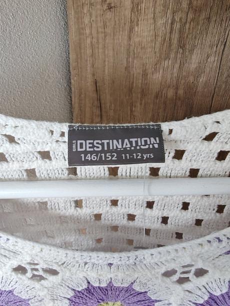 Dievčenské hačkované tričko, 146