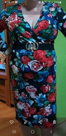 Damske kvetovane šaty, bonprix,46