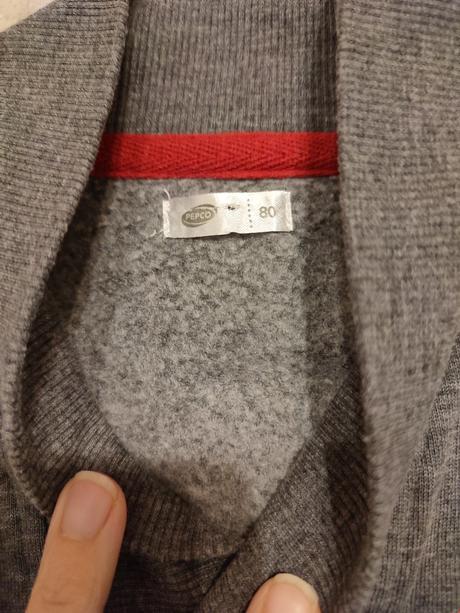 Štýlová mikina na gombíky, v.80,super, pepco,80