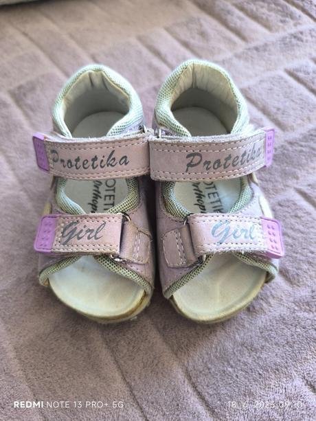 Dievčenské sandálky, protetika,20
