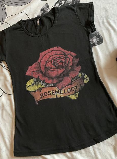Tričko r ping s potlačou rosemelody v. s-36, s