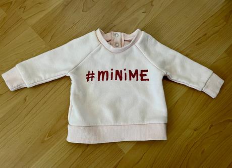 Ruzova mikina, primark,62