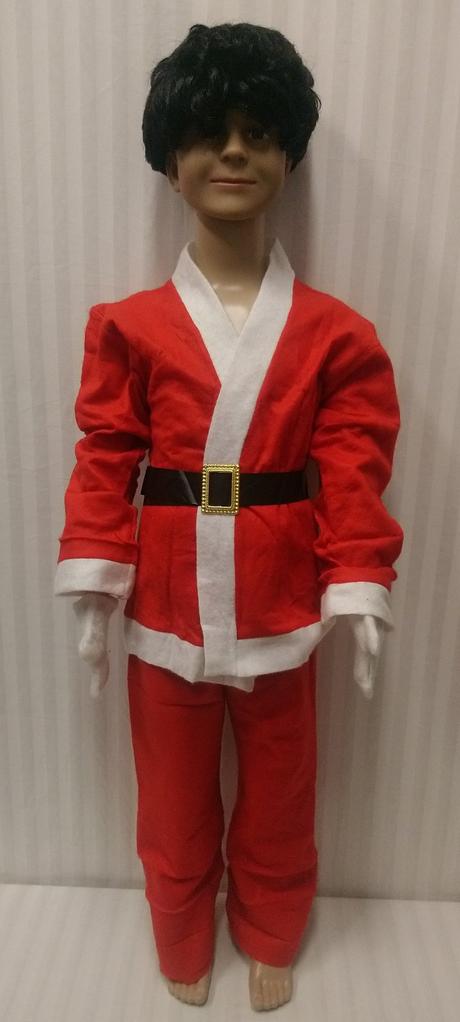 4 dielny kostým mikuláš/ santa claus, 104-116 cm,