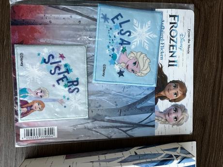 Ladové královstvo- náramok, nažehlovčky, 