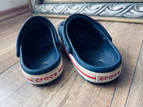 Originál crocsy, veľ. 24-26, crocband navy, crocs,24