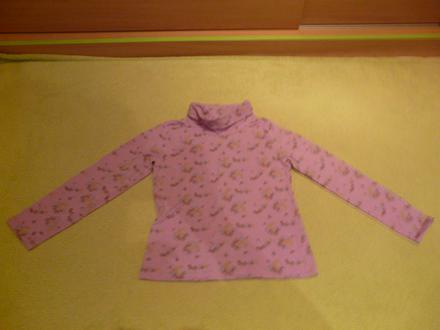 Fialový rolák s hnedými kvetinami, cherokee,110