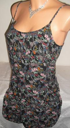 Kvietkovany sexy overal, h&m,s