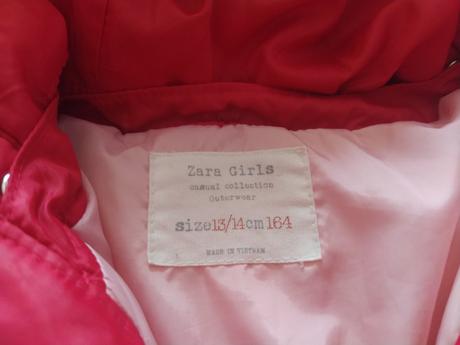 Prechodná dievčenská bunda.vel.152-158, zara,152
