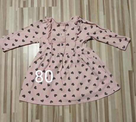Šatky dlhý rukáv 80, 80