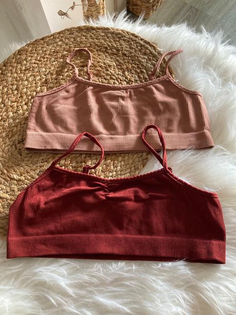 Vrúbkované braletky 158/164, h&m,158