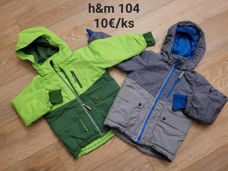 Zimné bundy h&m 104, h&m,104