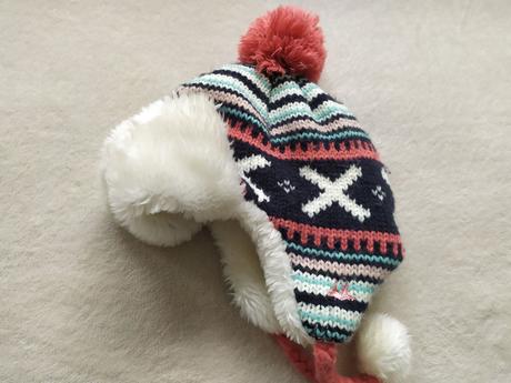 Teplá čiapka s kožušinou 7-10 rokov, debenhams,140