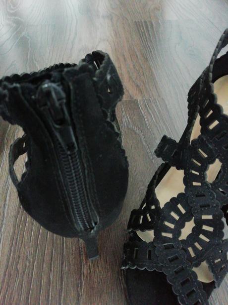 Sandále na podpätku ovs, 38