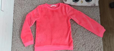 Chlpatá mikina v 122/128, h&m,122