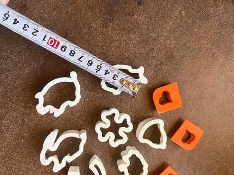 Sada mini vykrajovačov  rôzne tvary, 