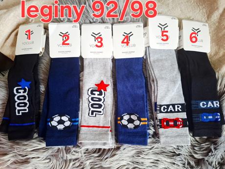 Bavlnené legíny 92/98, 92 / 98